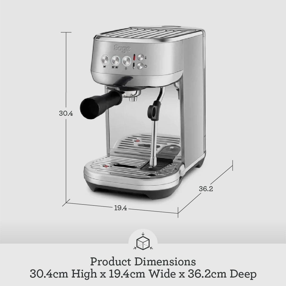 Buy Sage,Sage - The Bambino Plus - Compact Coffee Machine with Automatic Milk Frother, Brushed Stainless Steel - Gadcet UK | UK | London | Scotland | Wales| Near Me | Cheap | Pay In 3 | Kitchen Appliances
